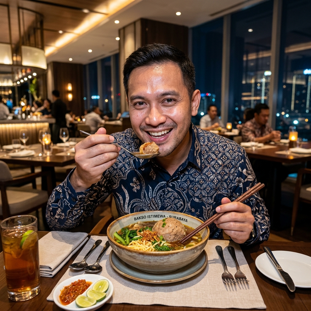 Artis Makan Bakso